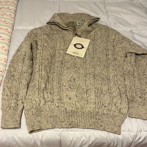Aran sweater market ireland. L Large 100% wool
